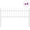 vidaXL Aiandus aiapaneel WOERDEN 4 tk 6,8 x 0,6 m Pulberkattega teras