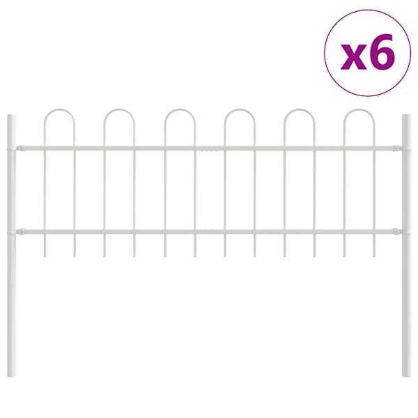 vidaXL Aiandus aiapaneel BOXTEL 6 tk 10,2 x 0,6 m Pulberkattega teras