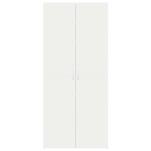 Skříň na obuv s policí Bílá 80 x 35.5 x 180 cm Kompozitní dřevo - obrázek 6