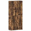 vidaXL Kinga kapp 80 x 35.5 x 180 cm Tehispuit Mitmev&auml;rviline