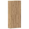vidaXL Kinga kapp 80 x 35.5 x 180 cm Tehispuit Pruun