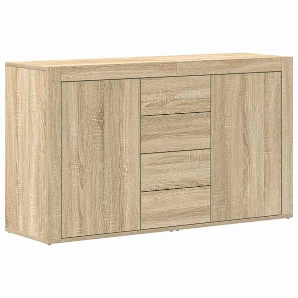 vidaXL K&otilde;ide Sonoma tamm 120 x 36 x 69 cm Tehispuit
