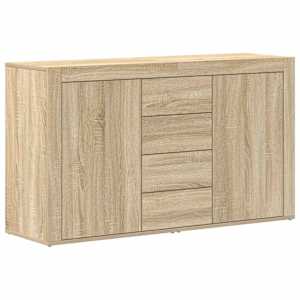 Servírovací skříň Sonoma dub 120 x 36 x 69 cm kompozitní dřevo - obrázek 2