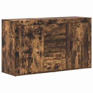 Servírovací skříň Kouřový dub 120 x 36 x 69 cm kompozitní dřevo - obrázek 2