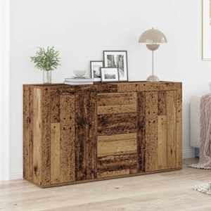 Strani šal s predalom Star les 120 x 36 x 69 cm Konstruiran les