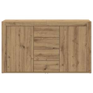 Servírovací skříň se zásuvkou Artisanový dub 120 x 36 x 69 cm - obrázek 6