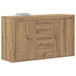 Servírovací skříň se zásuvkou Artisanový dub 120 x 36 x 69 cm - obrázek 3