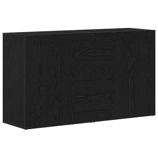 vidaXL K&otilde;ide Must tamm 120 x 36 x 69 cm Tehispuit