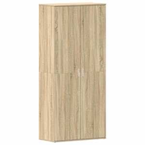 vidaXL Kinga kapp 80 x 39 x 178 cm Tehispuit Sonoma tamm