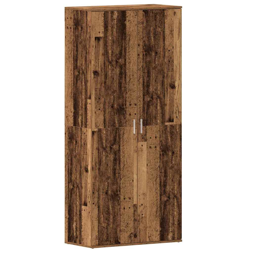 Kengätalli Vanha Puu 80x39x180 cm Tekninen Puu