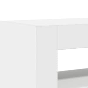 Servírovací skříň Bílá 116 x 30 x 75 cm kompozitní dřevo - obrázek 10