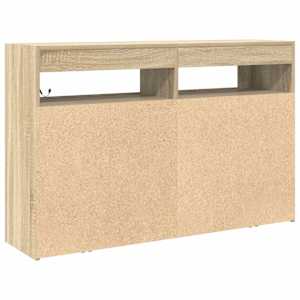 Servírovací skříň Sonoma dub 116 x 30 x 75 cm kompozitní dřevo - obrázek 9