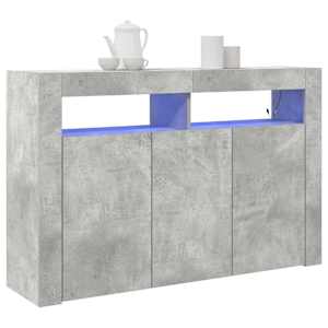 Servírovací skříň Betonově šedá 116 x 30 x 75 cm - obrázek 3