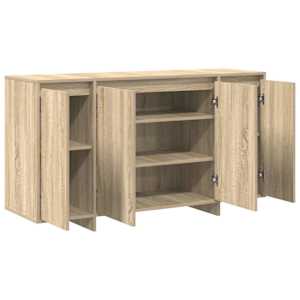 Servírovací skříň Sonoma dub 135 x 41 x 75 cm kompozitní dřevo - obrázek 5