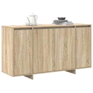 Servírovací skříň Sonoma dub 135 x 41 x 75 cm kompozitní dřevo - obrázek 3