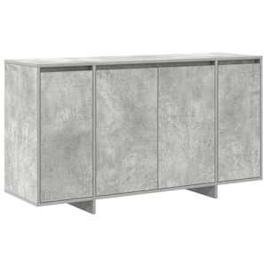 Servírovací skříň Betonově šedá 135 x 41 x 75 cm - obrázek 2