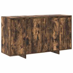 Servírovací skříň Kouřový dub 135 x 41 x 75 cm kompozitní dřevo - obrázek 2