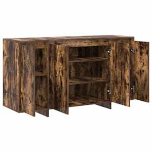 Servírovací skříň Kouřový dub 135 x 41 x 75 cm kompozitní dřevo - obrázek 5