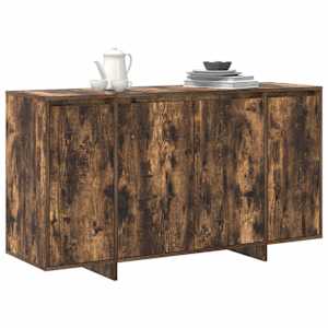 Servírovací skříň Kouřový dub 135 x 41 x 75 cm kompozitní dřevo - obrázek 3
