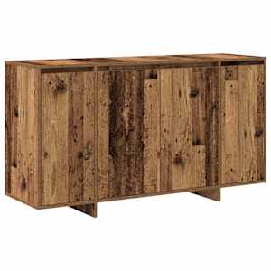 Servírovací skříň Staré dřevo 135 x 41 x 75 cm kompozitní dřevo - obrázek 2