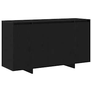 Servírovací skříň Černý dub 135 x 41 x 75 cm kompozitní dřevo - obrázek 2