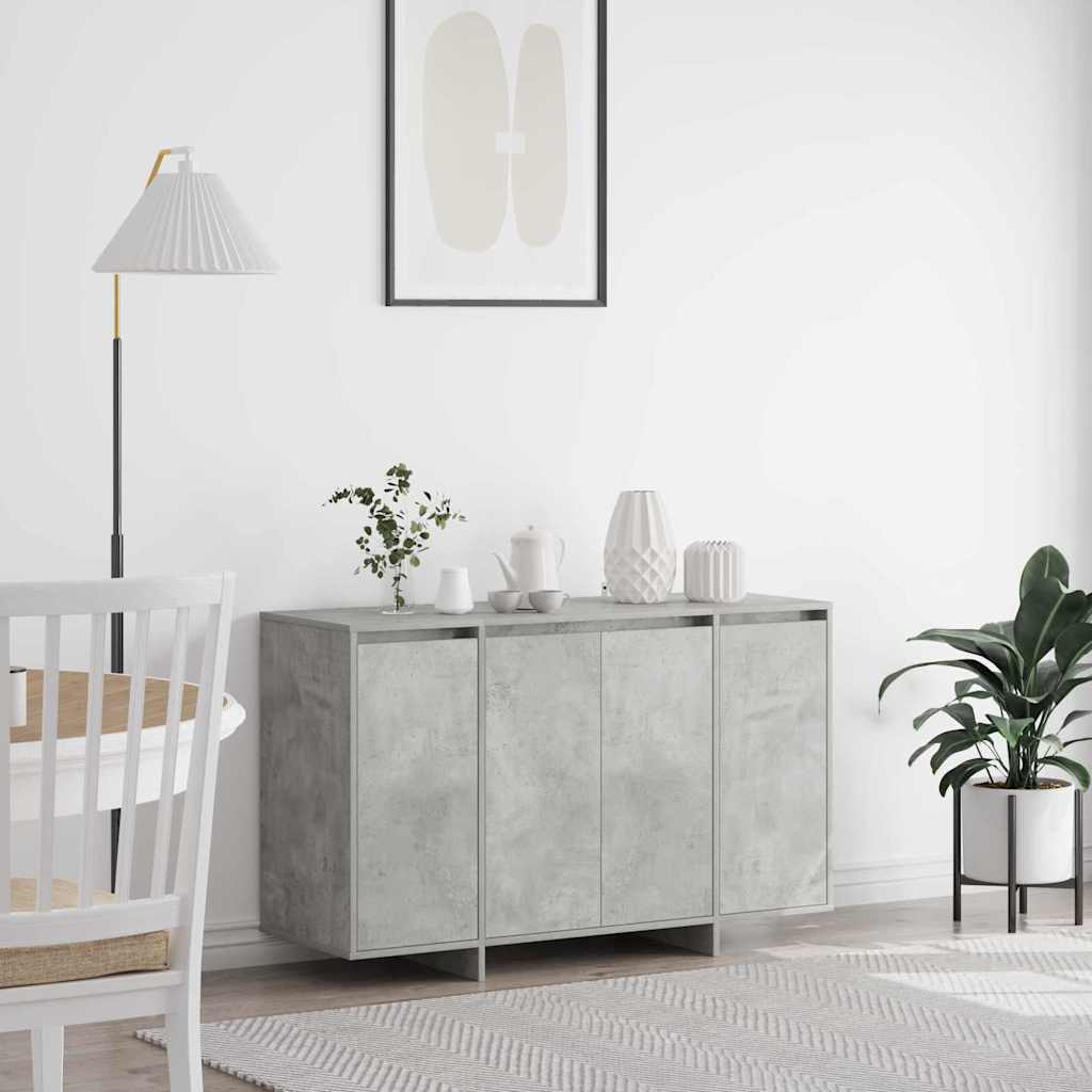 Betoonhall külglaud Betoonhall Tehispuit 120 x 41 x 75 cm