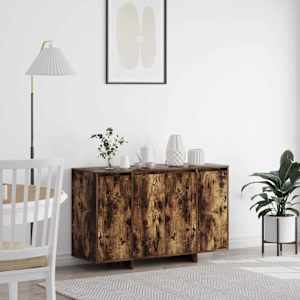 Servírovací skříň Kouřový dub 120 x 41 x 75 cm Kompozitní dřevo - obrázek 1