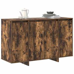 Servírovací skříň Kouřový dub 120 x 41 x 75 cm Kompozitní dřevo - obrázek 3