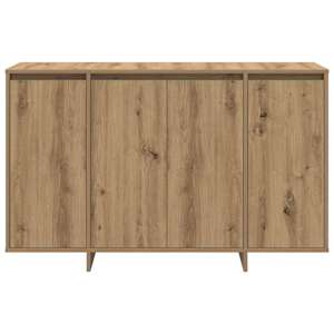 Servírovací skříň dub artisan 120 x 41 x 75 cm Kompozitní dřevo - obrázek 6