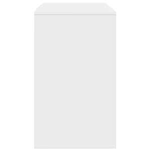 Servírovací skříň Bílá 120 x 41 x 75 cm kompozitní dřevo - obrázek 7