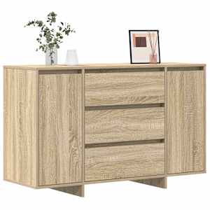 Servírovací skříň Sonoma dub 120 x 41 x 75 cm kompozitní dřevo - obrázek 3