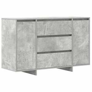 Servírovací skříň se zásuvkou Betonově šedá 120 x 41 x 75 cm - obrázek 2