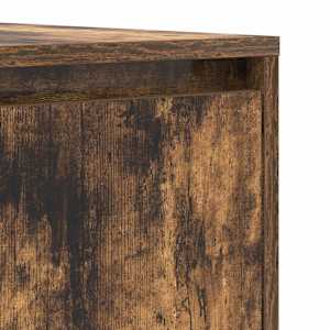 Servírovací skříň Kouřový dub 120 x 41 x 75 cm kompozitní dřevo - obrázek 9