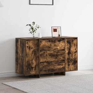 Servírovací skříň Kouřový dub 120 x 41 x 75 cm kompozitní dřevo - obrázek 1