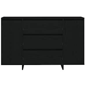 Servírovací skříň Černý dub 120 x 41 x 75 cm kompozitní dřevo - obrázek 6