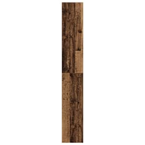 Knihovna s policí Staré dřevo 80 x 30 x 198 cm kompozitní dřevo - obrázek 6