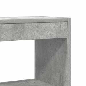 Knihovna Betonově šedá 100 x 30 x 198 cm kompozitní dřevo - obrázek 8