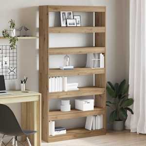 Knjigovni omar Črna Orehovina 100 x 30 x 198 cm Konstruiran les