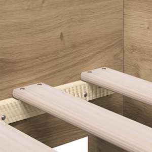 Daybed s čelo Artisanový dub 90 x 190 cm kompozitní dřevo - obrázek 9