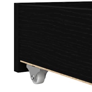 Daybed s čelo Černý dub 90 x 190 cm kompozitní dřevo - obrázek 8