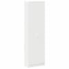 vidaXL Garderoobikapp Valge 55 x 25 x 189 cm Tehispuit