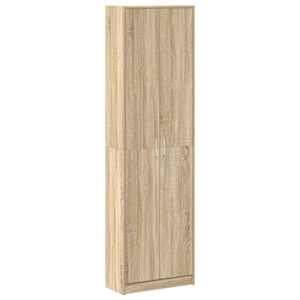 vidaXL Garderoobikapp Sonoma tamm 55 x 25 x 189 cm Tehispuit
