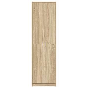 Šatní skříň Sonoma dub 55 x 25 x 189 cm kompozitní dřevo - obrázek 6
