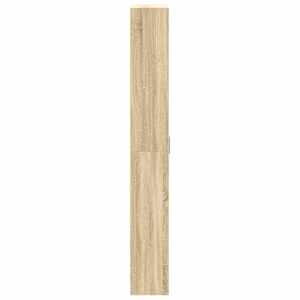 Šatní skříň Sonoma dub 55 x 25 x 189 cm kompozitní dřevo - obrázek 7