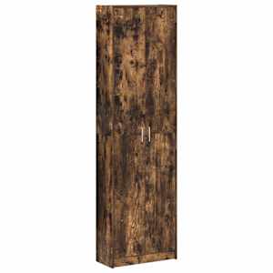 vidaXL Garderoobikapp Suitsetatud tamm 55 x 25 x 189 cm Tehispuit