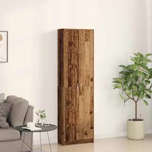 Šatní skříň Staré dřevo 55 x 25 x 189 cm kompozitní dřevo - obrázek 4