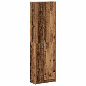 vidaXL Garderoobikapp Vana puit 55 x 25 x 189 cm Tehispuit