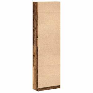 Šatní skříň Staré dřevo 55 x 25 x 189 cm kompozitní dřevo - obrázek 8