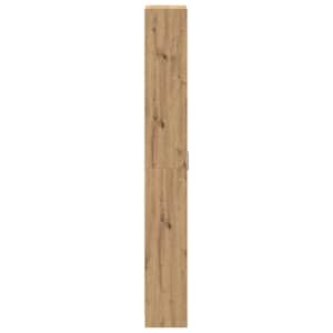 Šatní skříň Artisanový dub 55 x 25 x 189 cm kompozitní dřevo - obrázek 7