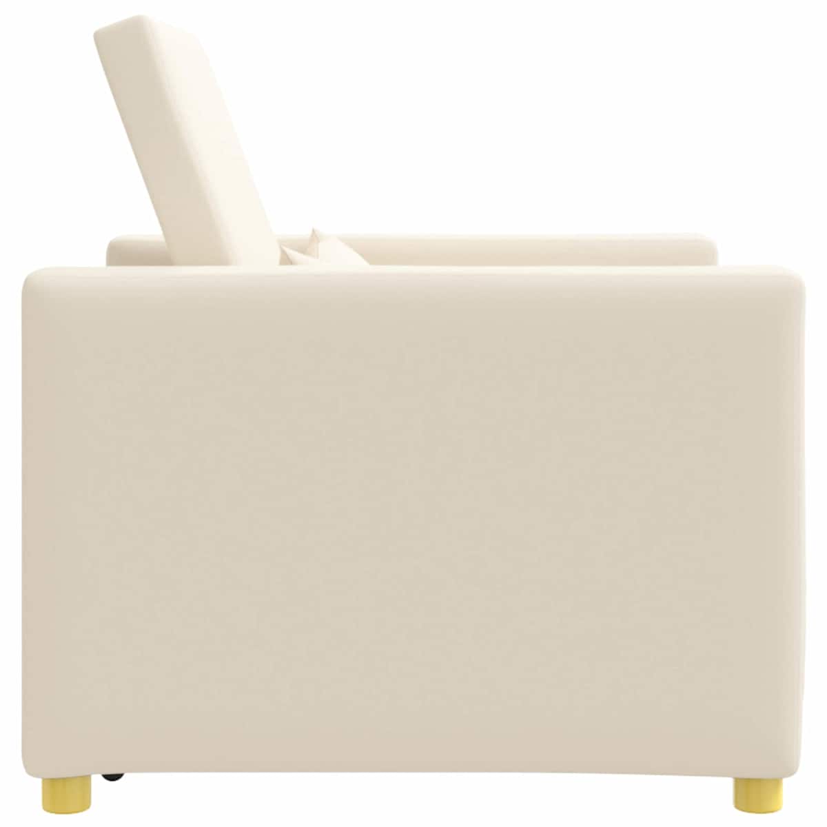Utrækkelig sovesofa enkelt 90 x 165 x 87 cm Stof - Billede 6